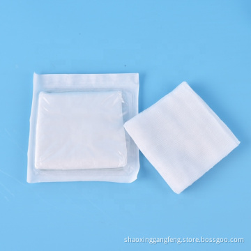 Hemostatic operating cotton clean 10x10 sterile gauze swab
